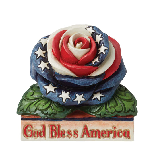 patriotic rose front