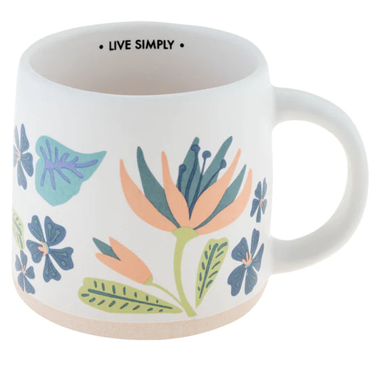 live simply mug