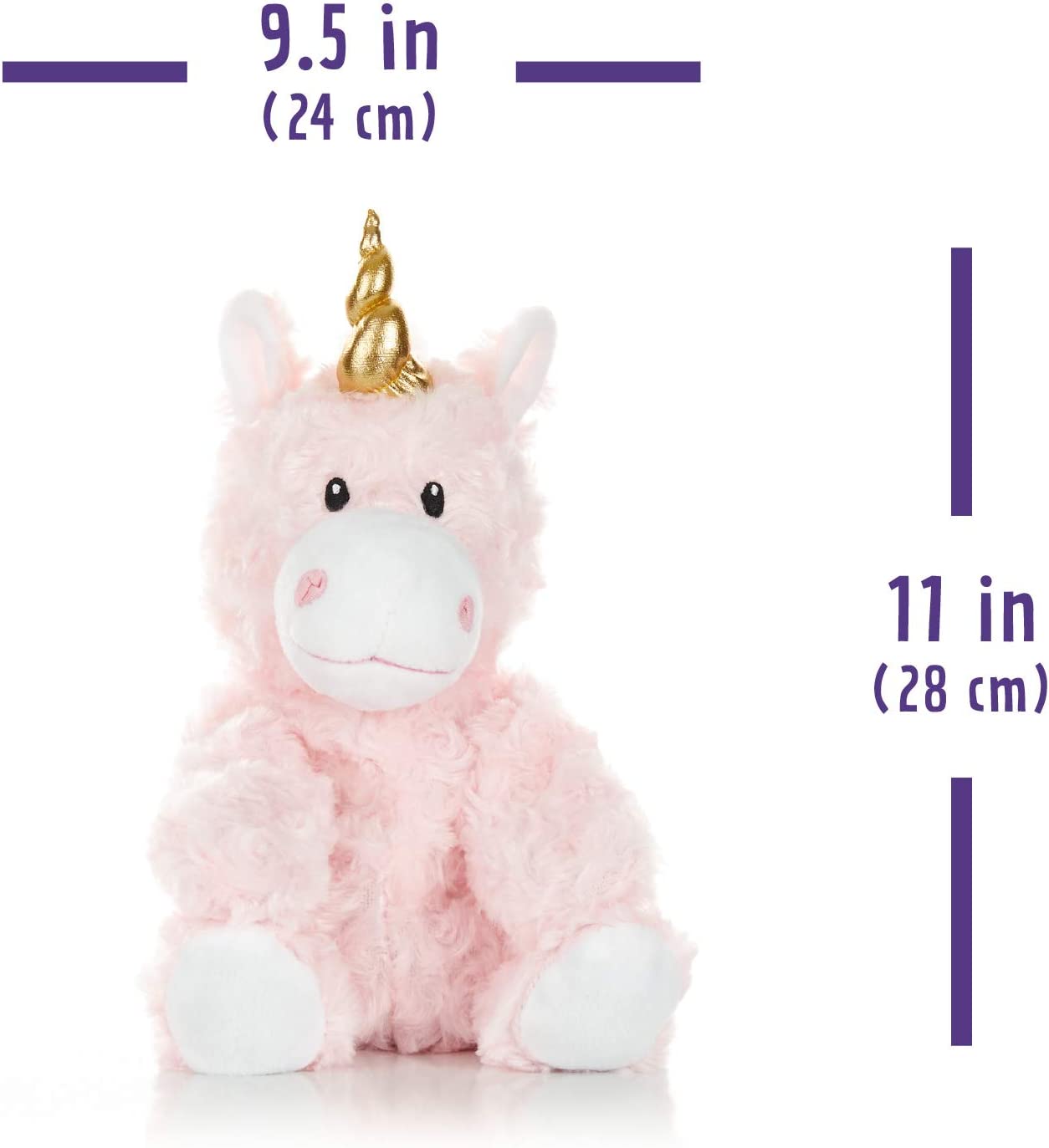 warm pals pink unicorn dimensions