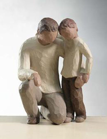 father son figurine