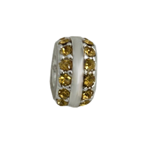 Davinci Beads Inspirations NOVEMBER Crystal Spacer Charm
