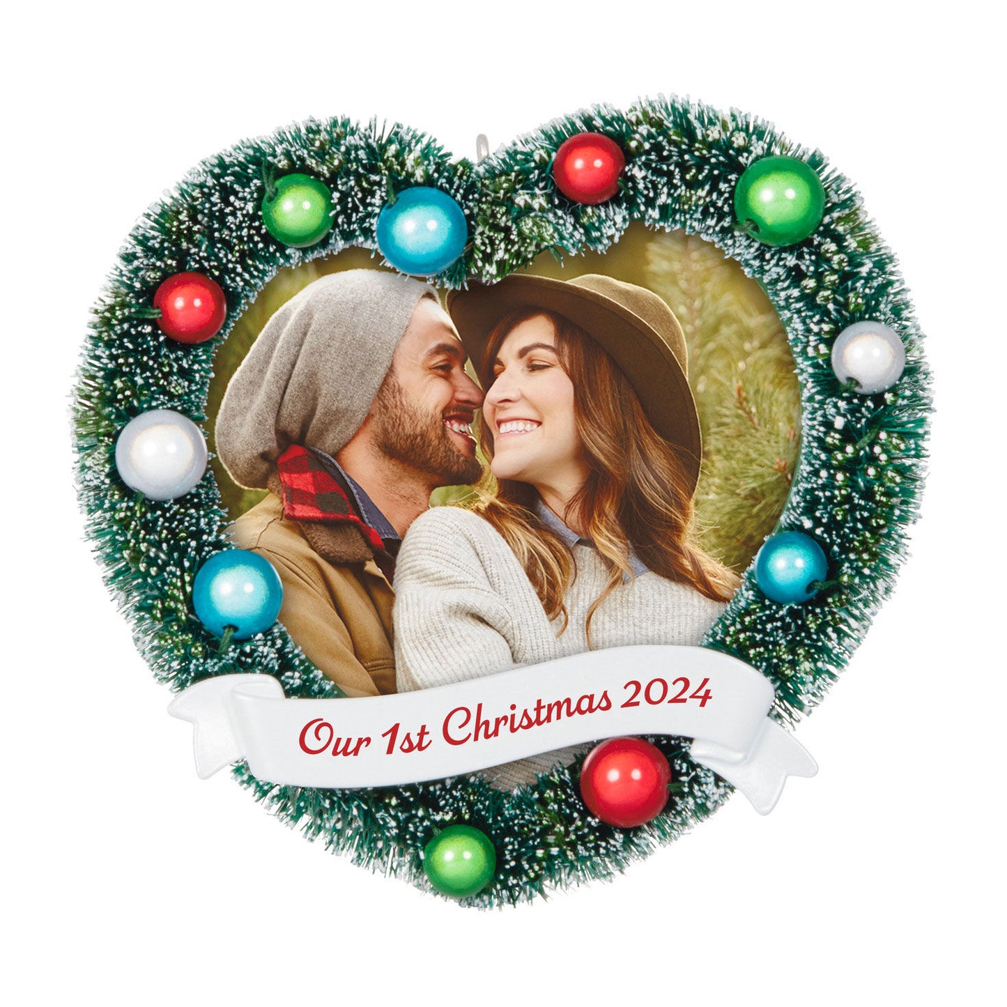 Our 1st Christmas 2024 Photo Frame Ornament