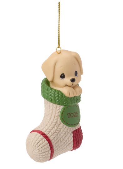 Precious Moment Dated 2026 Dog Hanging Ornament