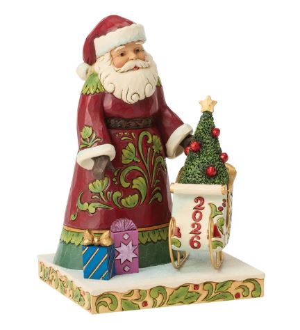 Jim Shore Jolly Deliveries 2026 Dated Santa