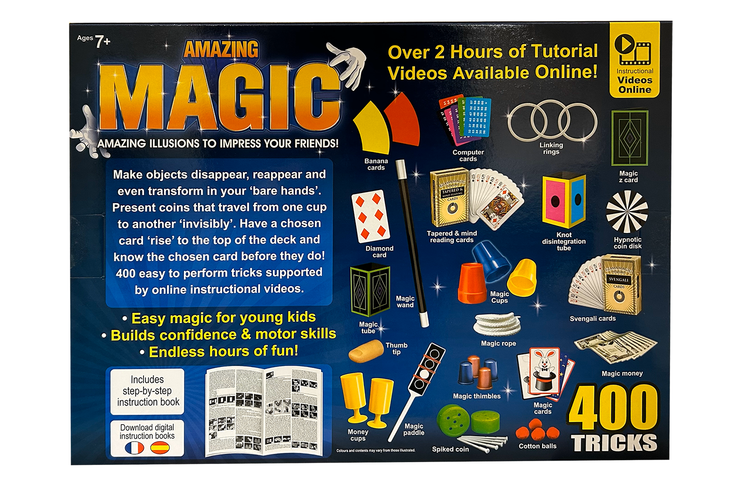 Magic kit back