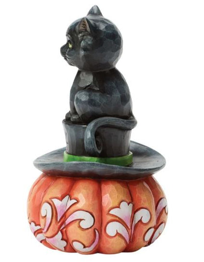 Jim Shore Black Cat on Top Hat