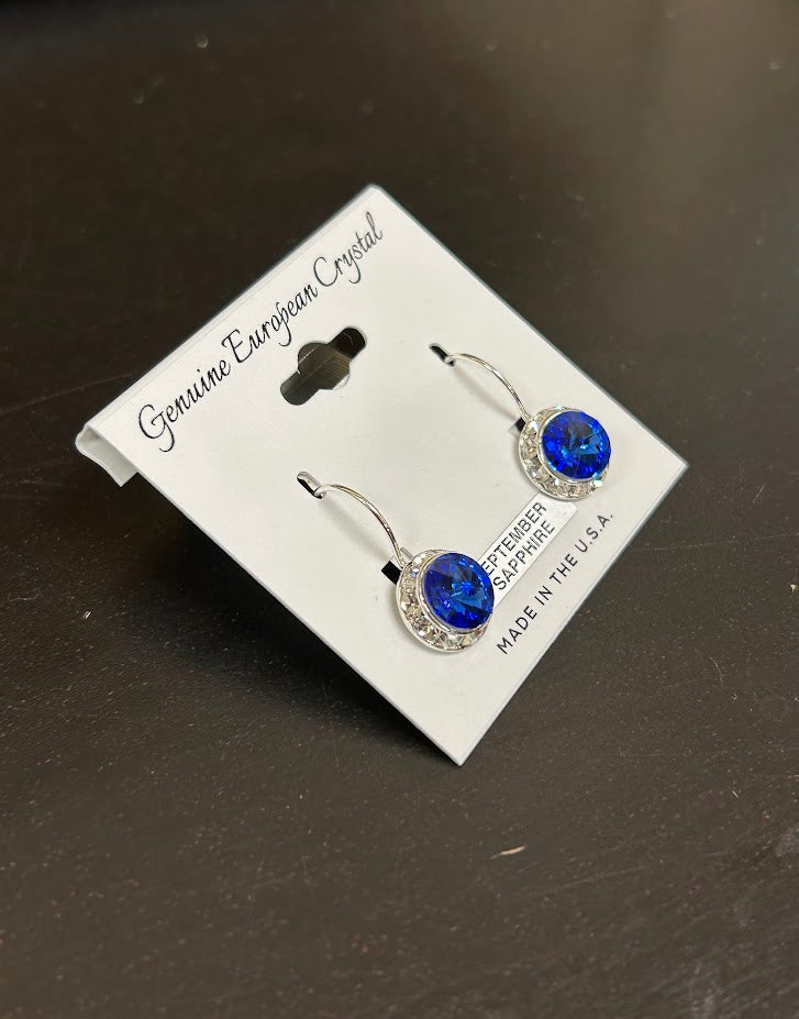 september birthstone earrings