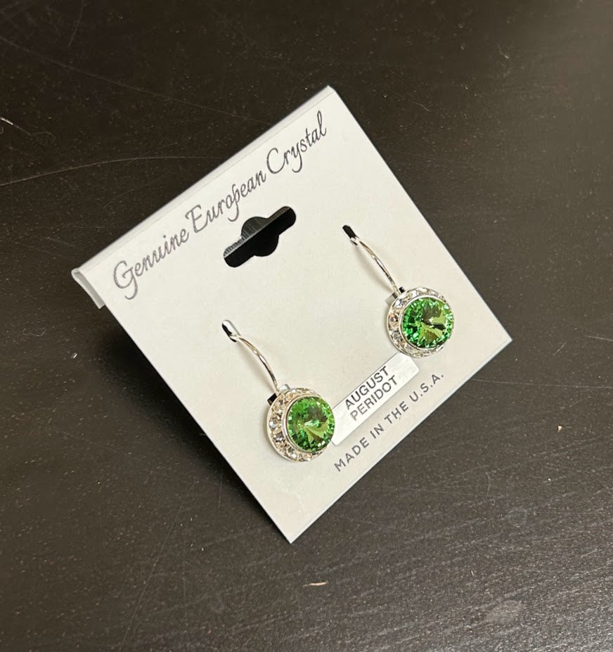august birhstone earrings