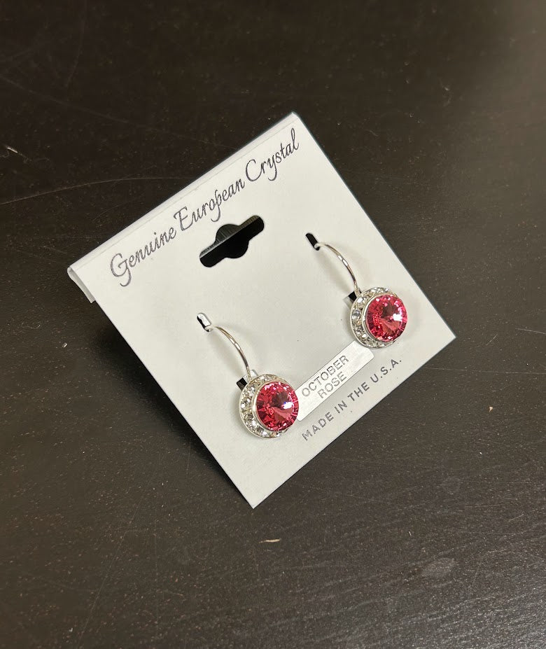 october birthstone earrings