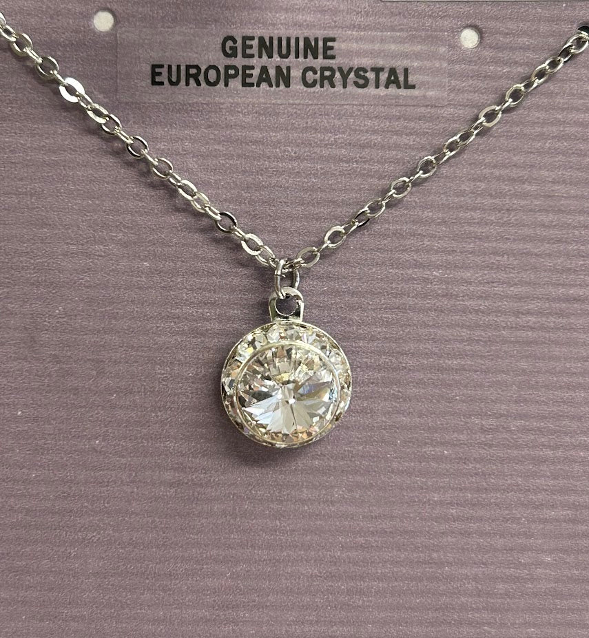 saphire birthstone necklace