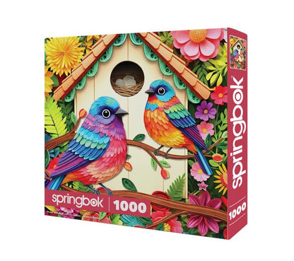 Blooming Birds 1000 Piece Puzzle