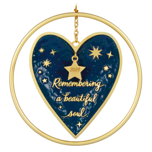 Remembering a Beautiful Soul 2024 Metal Ornament