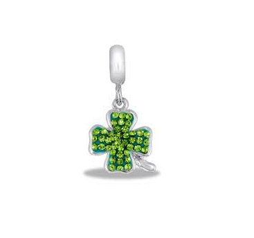 Davinci Beads CZ Clover