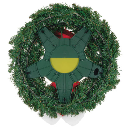 Dr. Seuss's How the Grinch Stole Christmas!™ The Grinch Wreath With Light, Sound and Motion, 24”