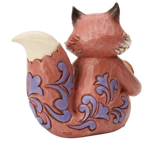 Jim Shore Fox with Pumpkin Figurine