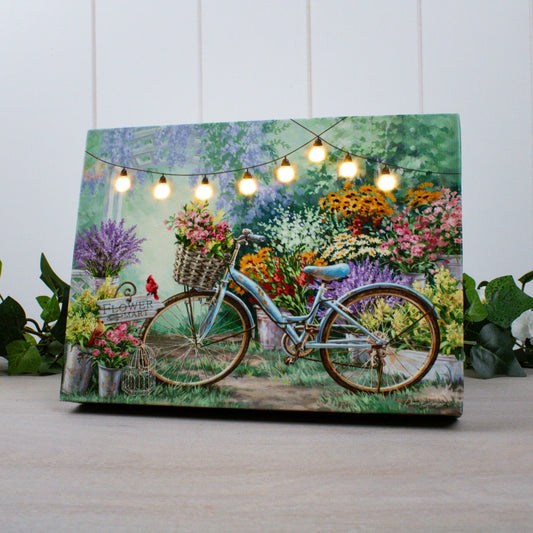 flower mart tabletop canvas