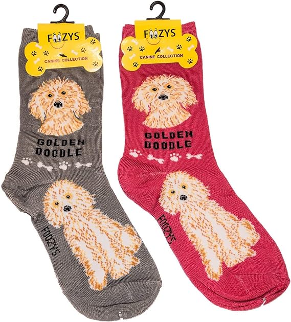 Goldendoodle socks