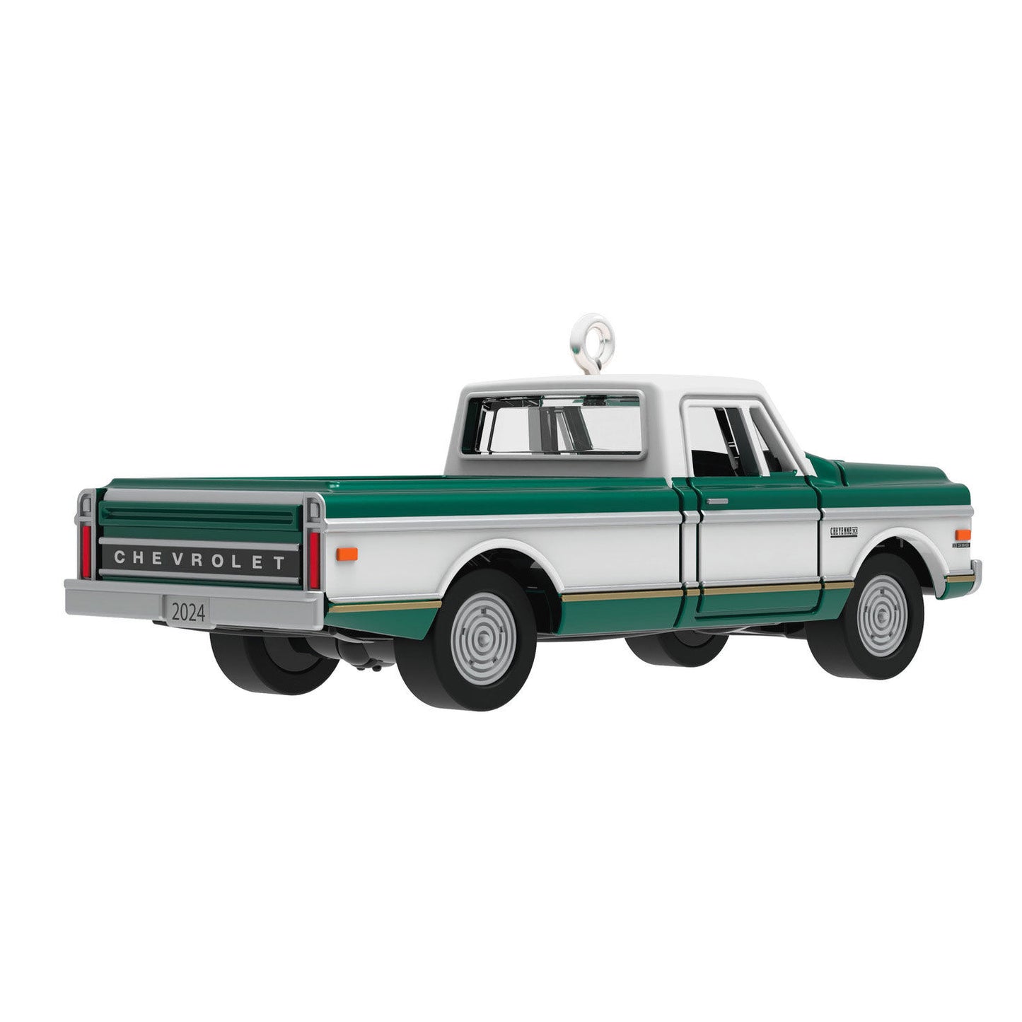 Mini Lil' American Trucks 1972 Chevrolet® Cheyenne™ Super 2024 Metal Ornament, 0.67"