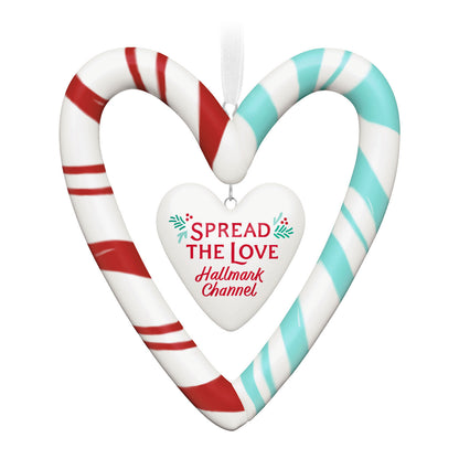 Hallmark Channel Spread the Love Porcelain Ornament