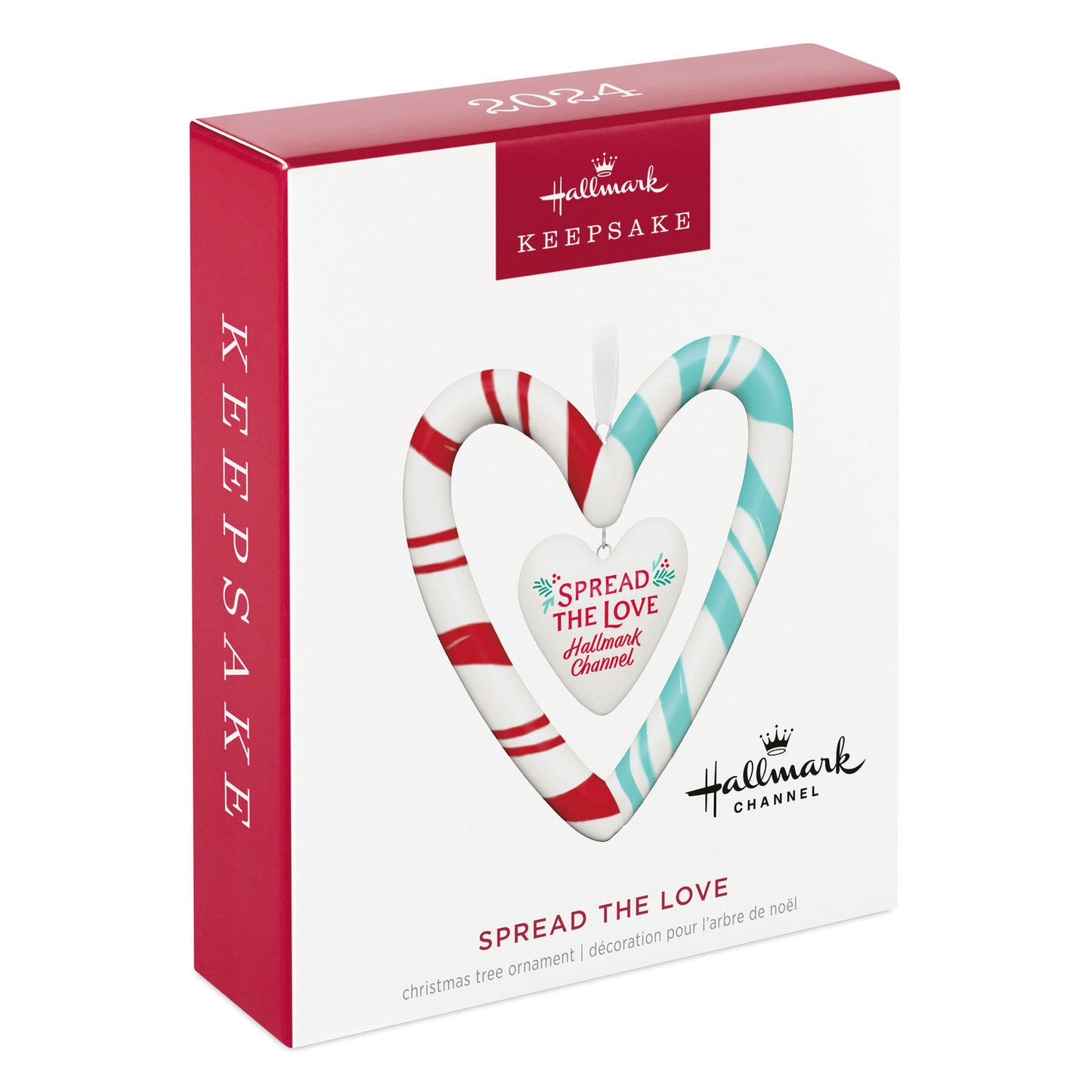 Hallmark Channel Spread the Love Porcelain Ornament