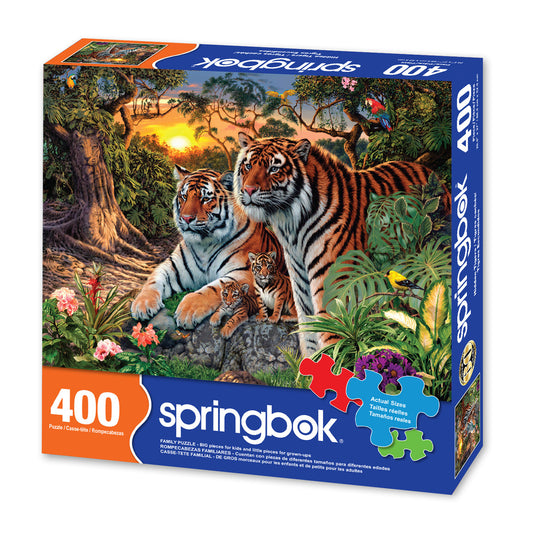 Tiger Puzzle Box