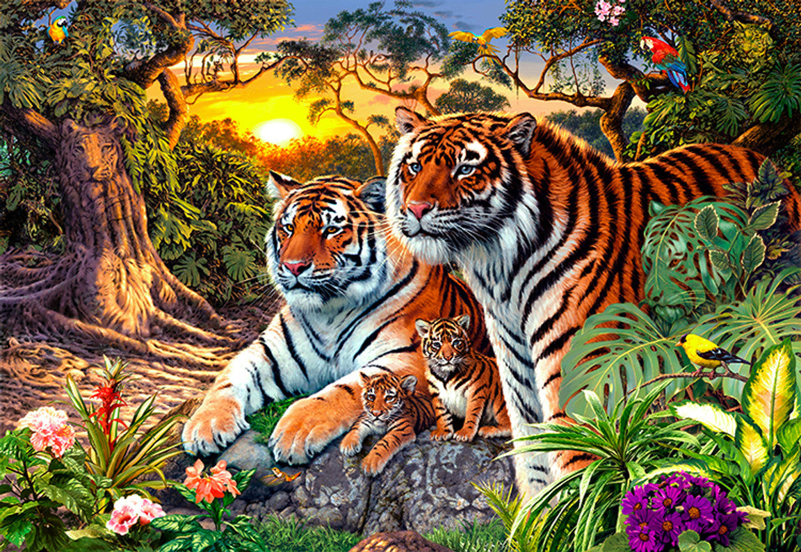 Tiger Puzzle Picture