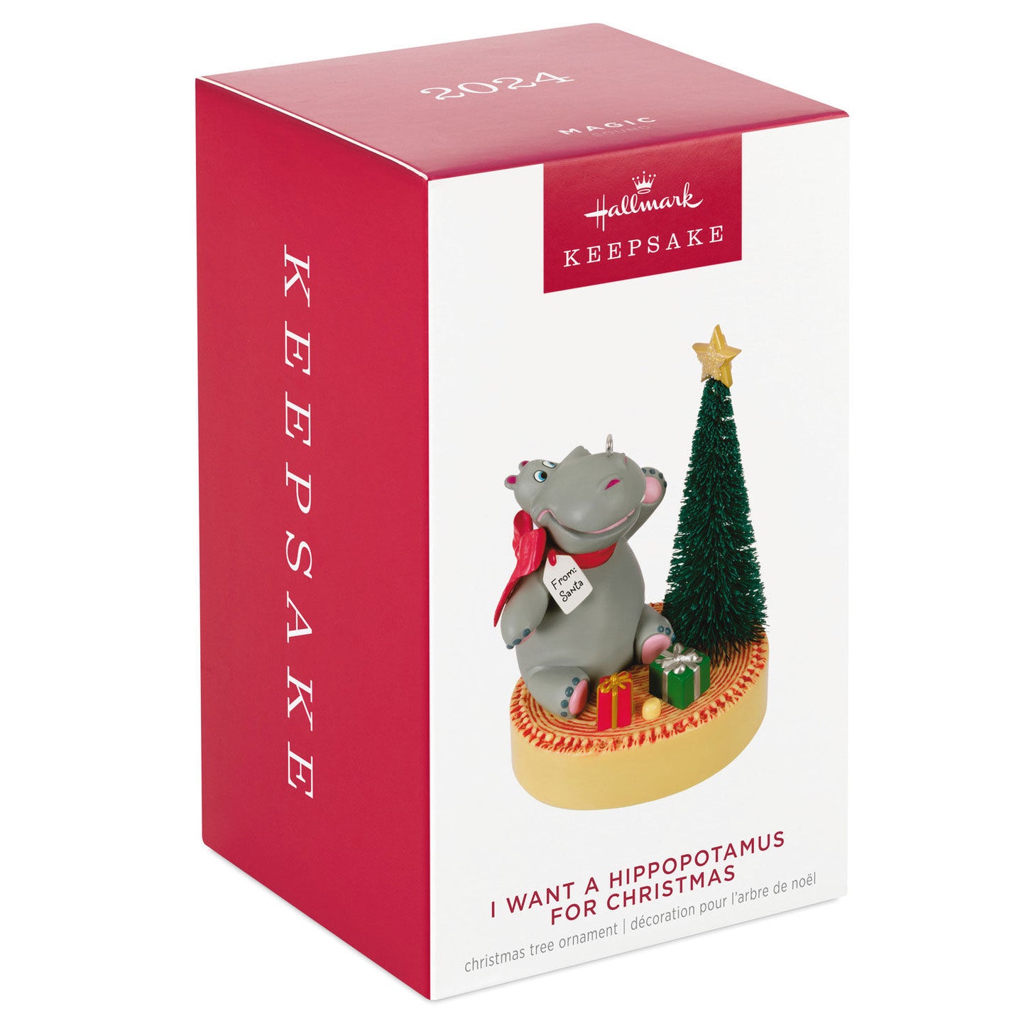 I Want a Hippopotamus for Christmas Musical Ornament