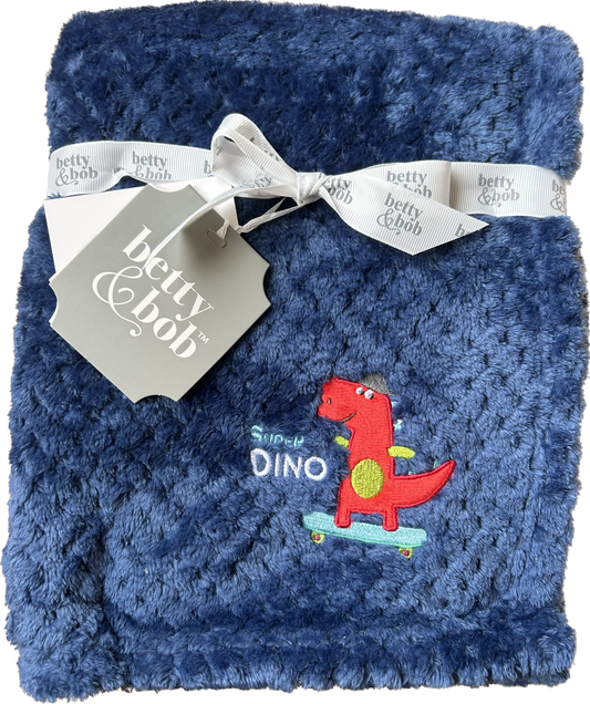 blue baby blanket