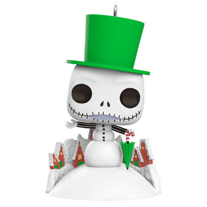 Disney Tim Burton's The Nightmare Before Christmas Jack Skellington Snowman Funko POP!® Ornament