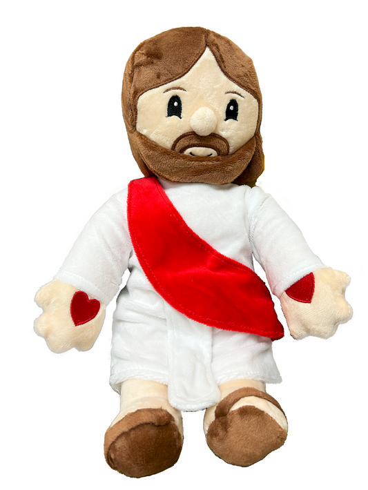 jesus plush front