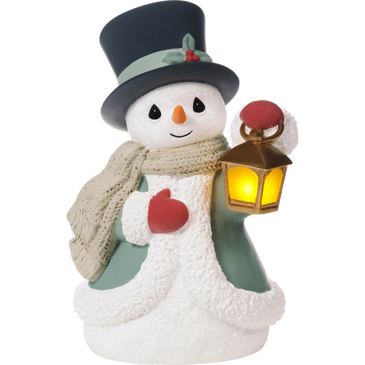 Snowman light up figure