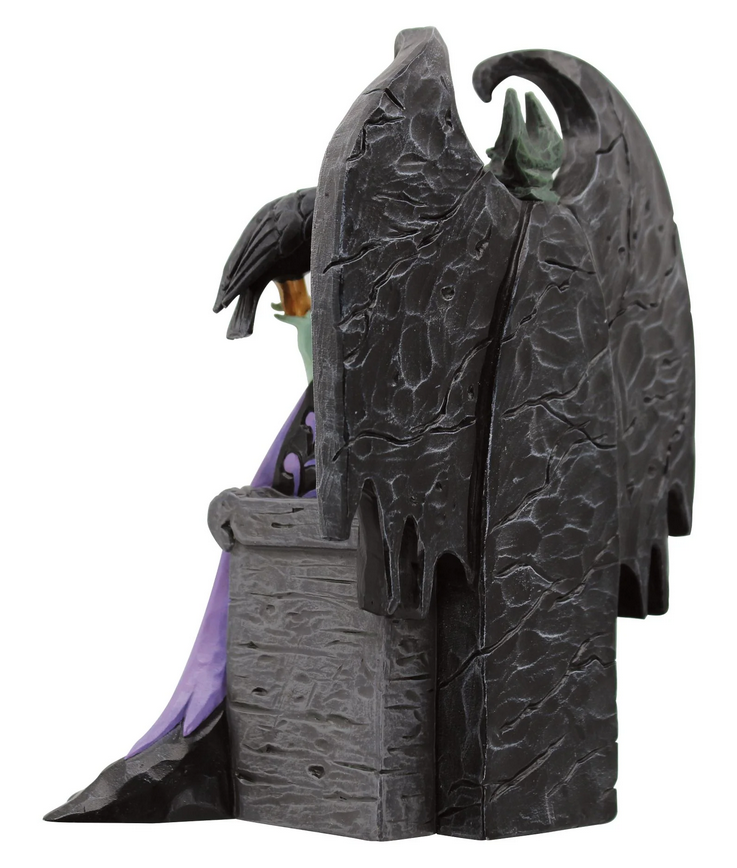 Maleficent figurine back