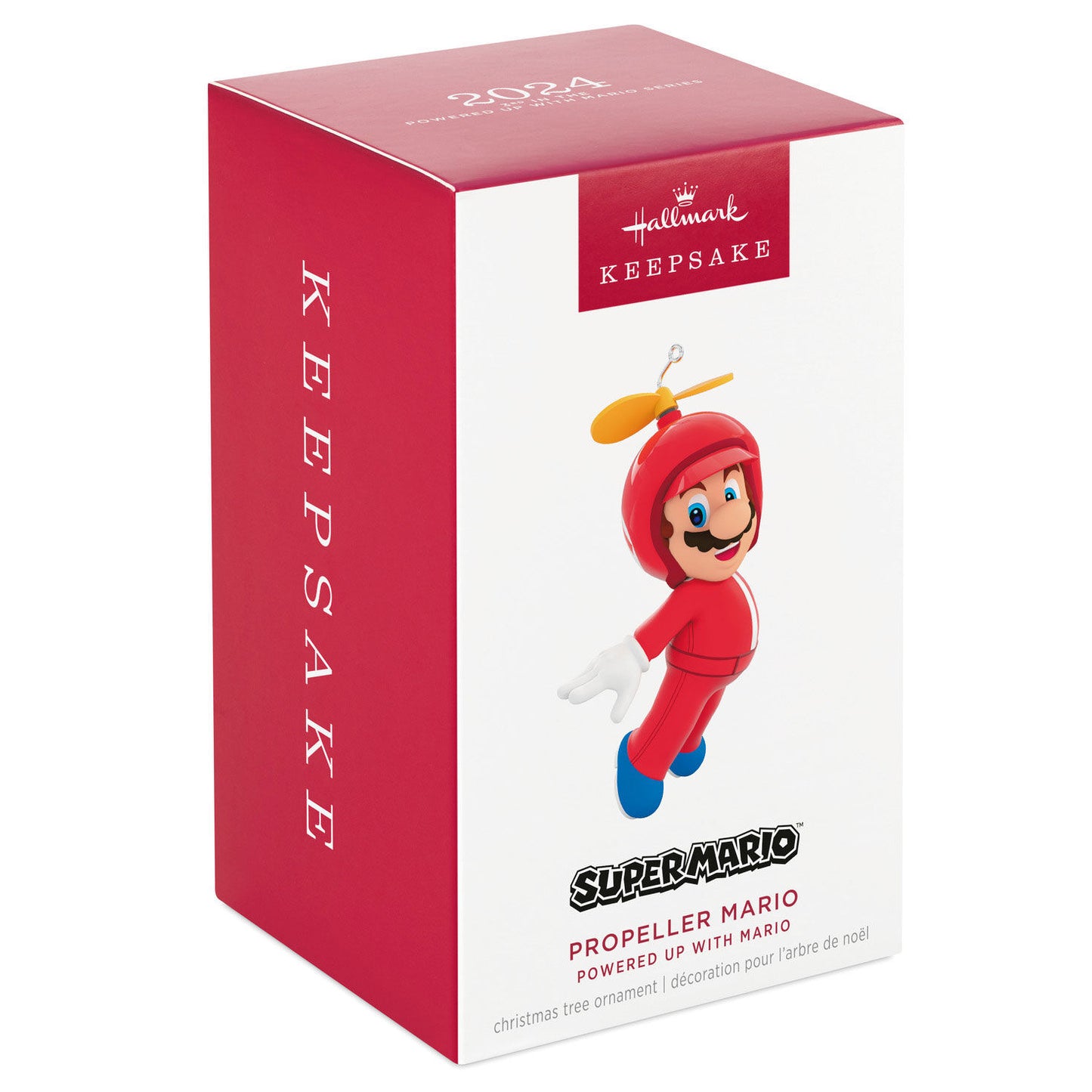 Nintendo Super Mario™ Powered Up With Mario Propeller Mario Ornament