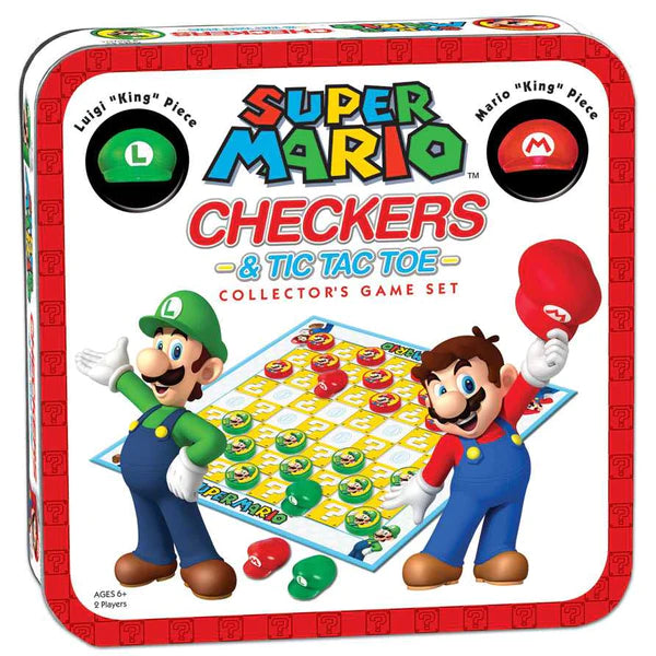 Super Mario Checkers box