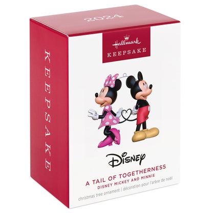 Disney Mickey and Minnie A Tail of Togetherness Ornament