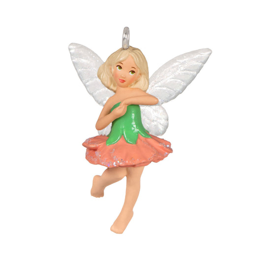 Mini Cute Carnation Fairy Ornament, 1.12"