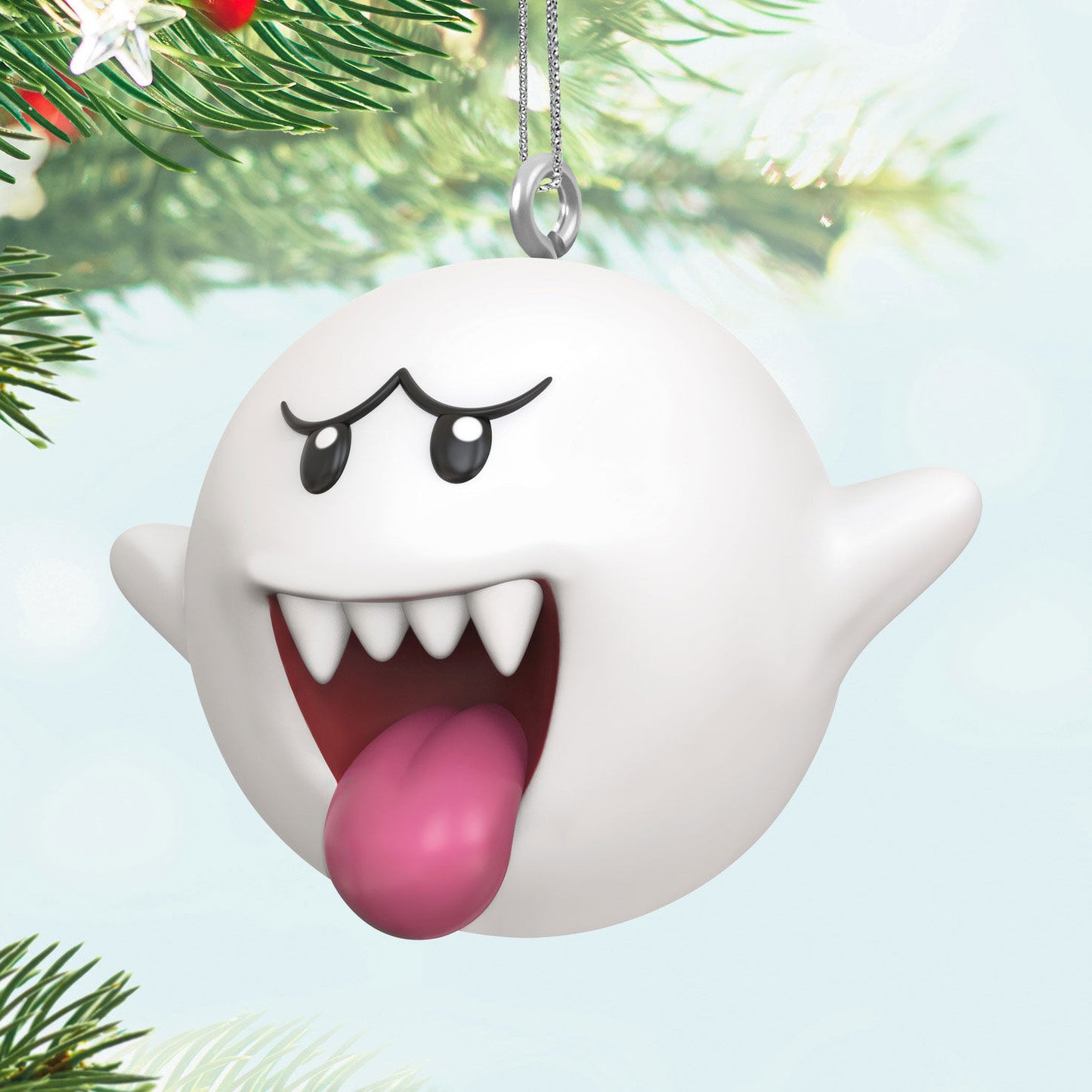 Mini Nintendo Super Mario™ Boo Ornament, 0.98"