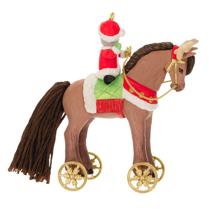 A Pony for Christmas 2024 Ornament