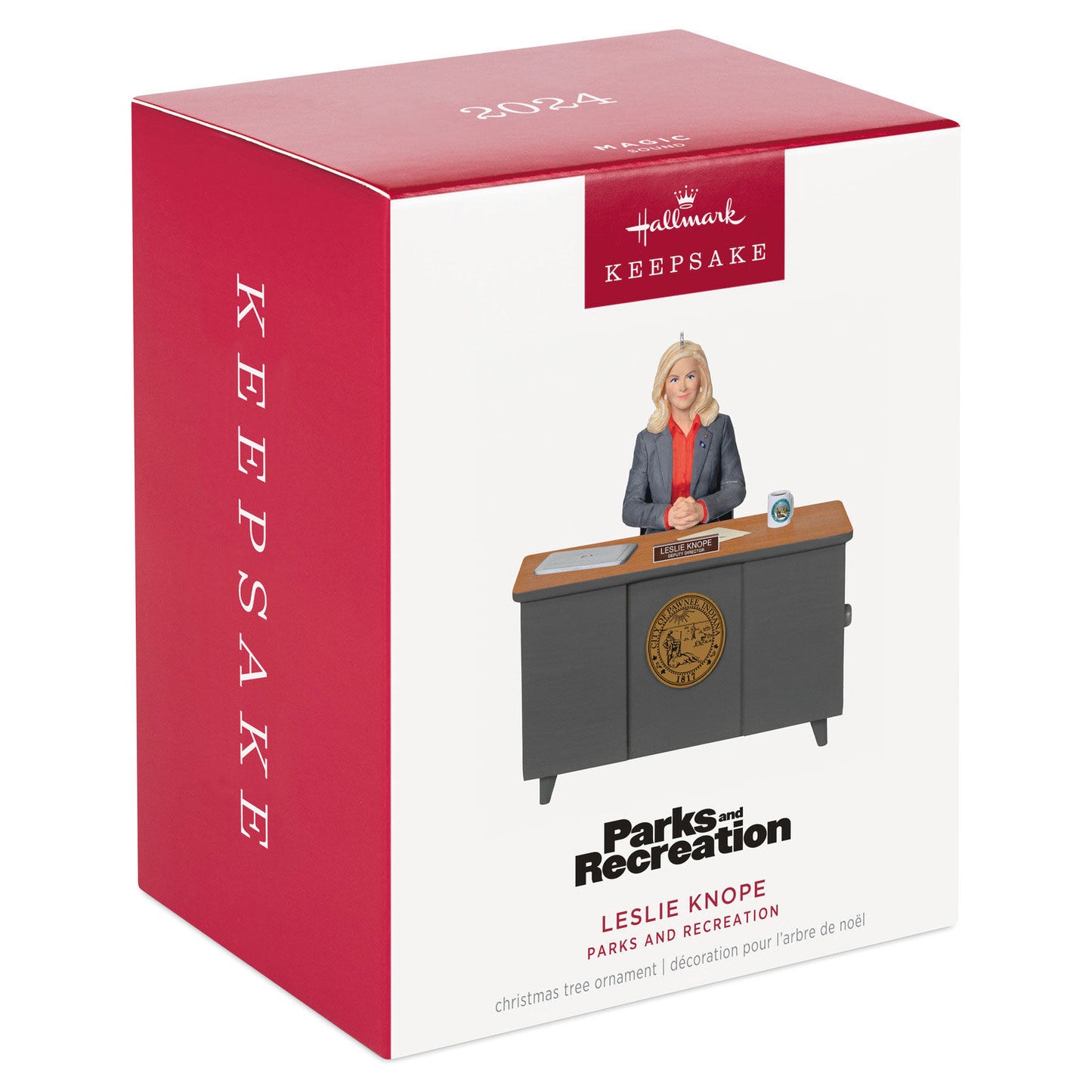 Parks and Recreation Leslie Knope Ornament With Sound