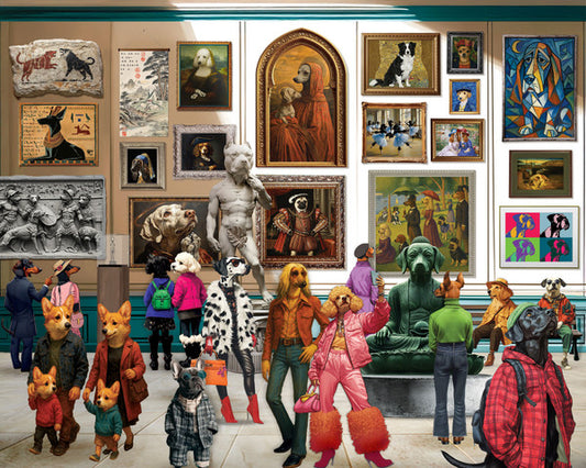 Paws and Portraits 1000 Piece Puzzle