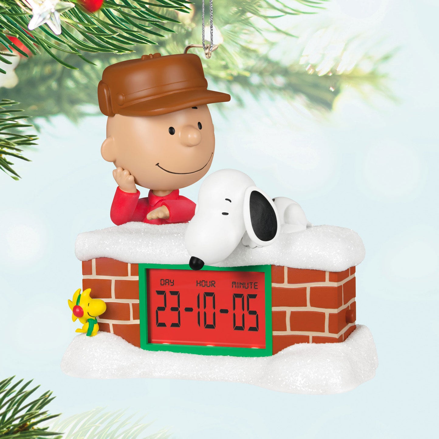 The Peanuts® Gang Countdown to Christmas Ornament With Light