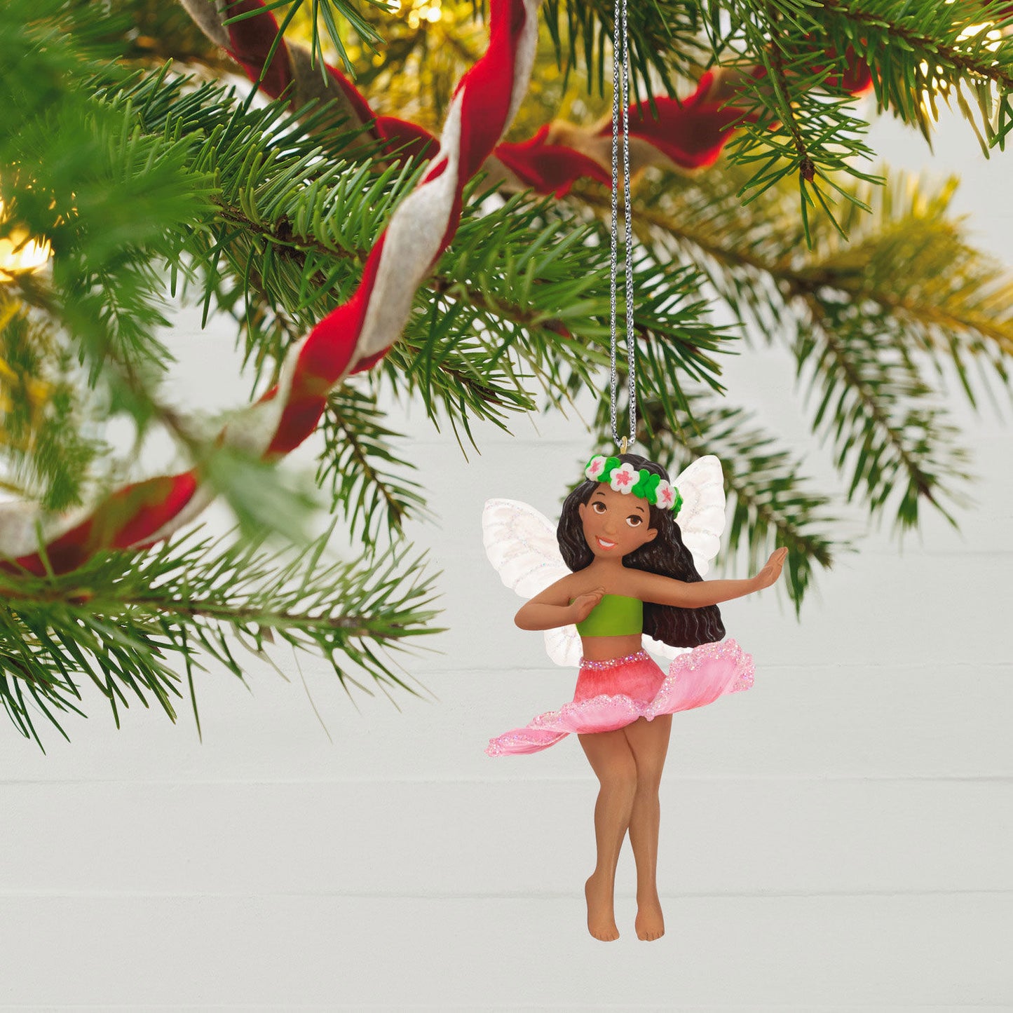 Fairy Messengers Hibiscus Fairy Ornament