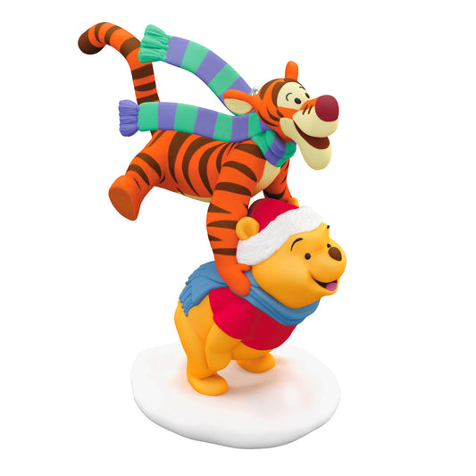 Disney Winnie the Pooh Leapfrogging Friends Ornament