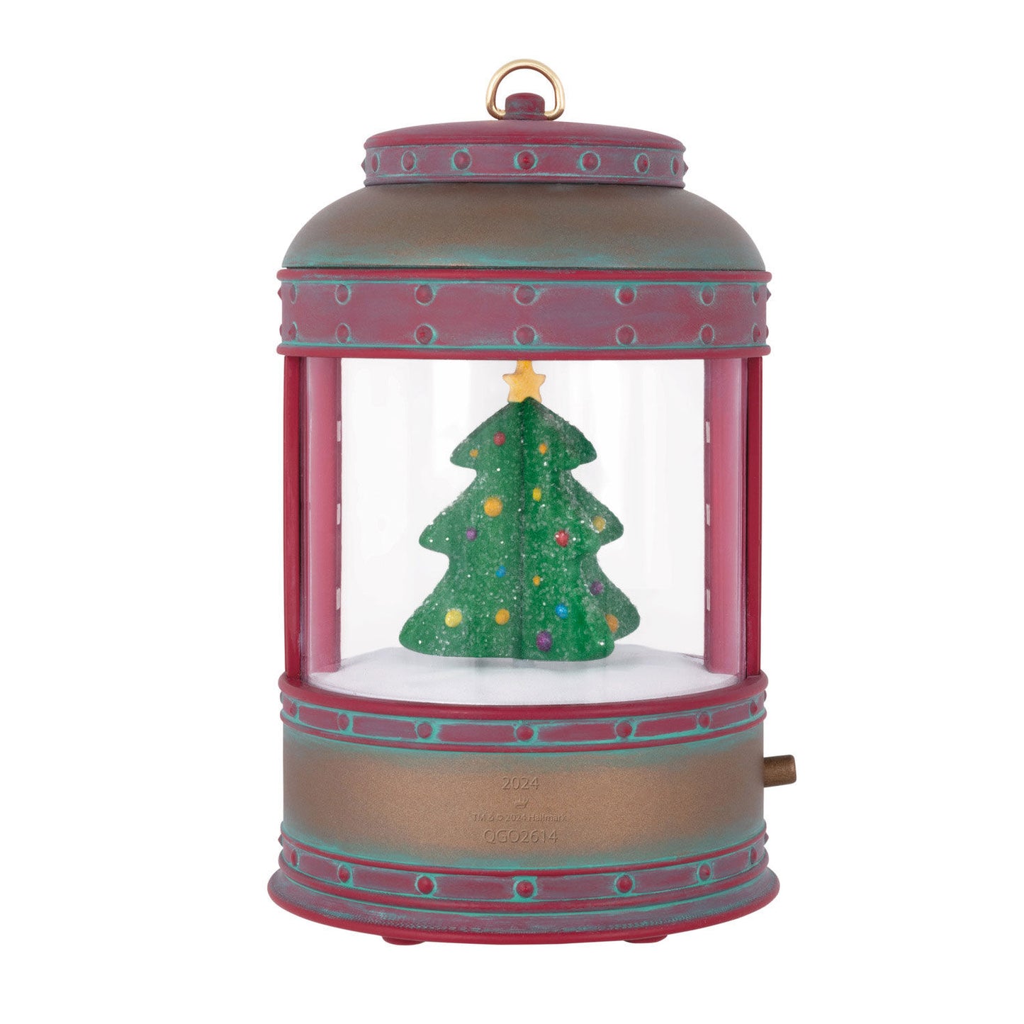 Shimmering Lantern 2024 Musical Ornament With Light and Motion