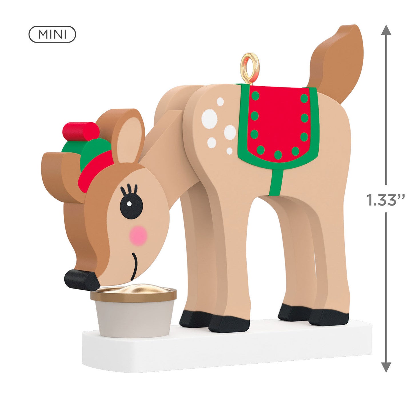 Mini Season's Snackings Ornament, 1.33"