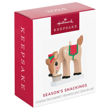 Mini Season's Snackings Ornament, 1.33"