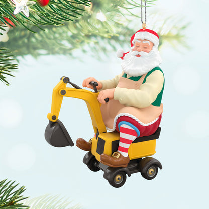 Toymaker Santa Ornament