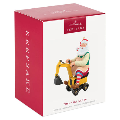 Toymaker Santa Ornament