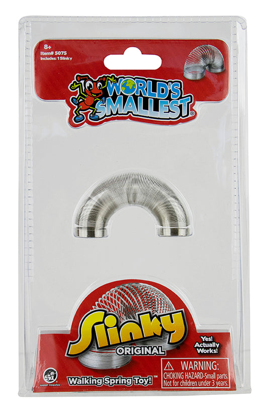 Worlds Smallest Slinky in package