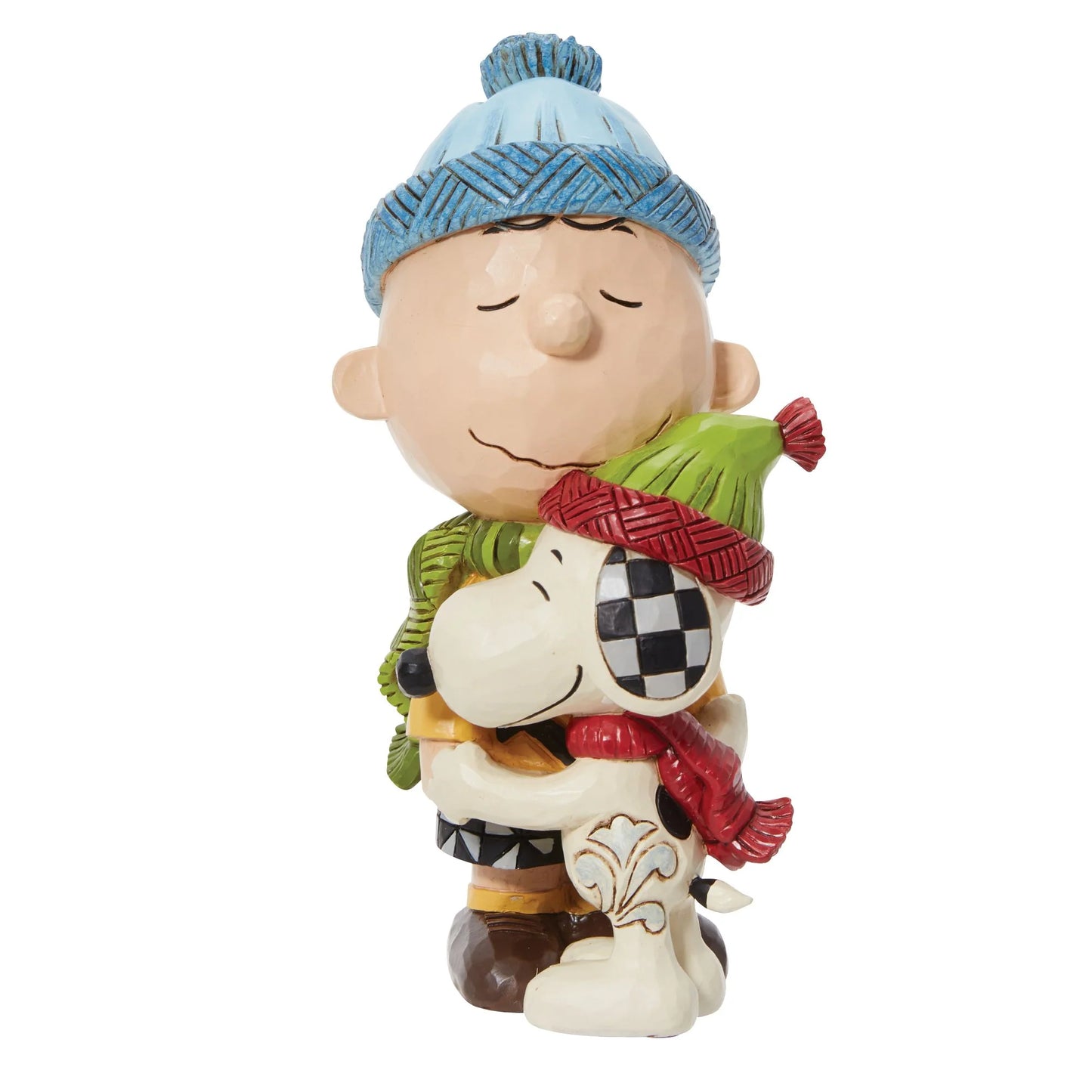 snoopy and charlie figurine front